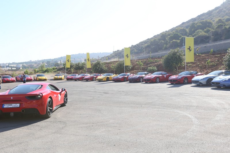 Ferrari Panorama Lebanon 2016 Ride